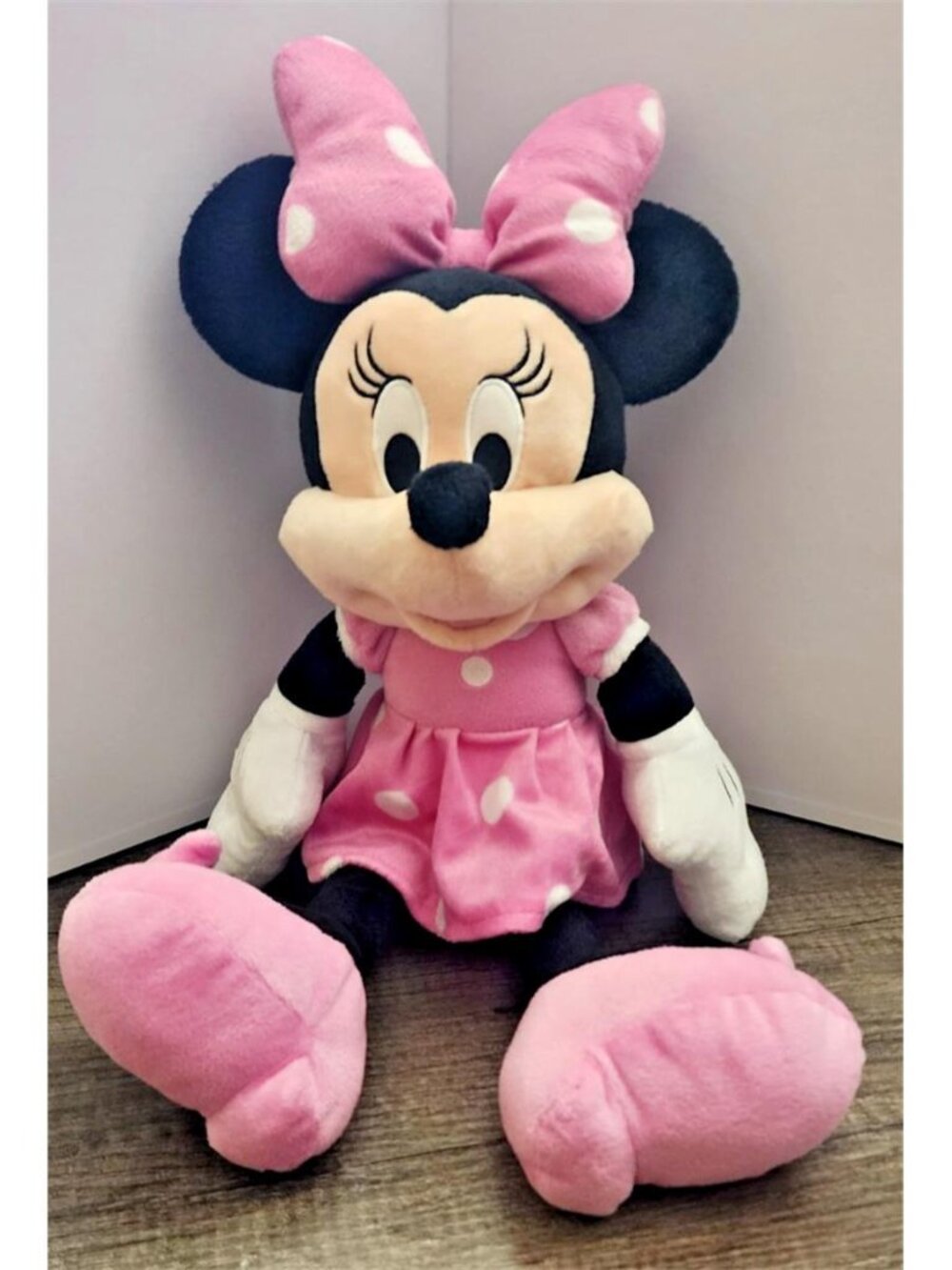 Giveaway3 Disney Minnie Mouse Plush – Pink Dress